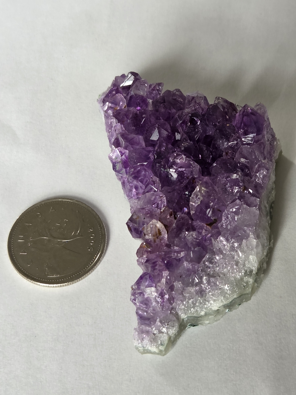 Amethyst Crystal Cluster - Purple Home Accent - Picture 5 of 5